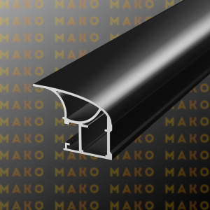 Профиль вертикальный асимметричный MS130 Титан (A18)